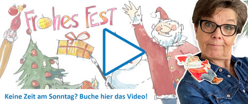 Kompaktkurs (Aufzeichnung): Weihnachtsmotive sketchen!