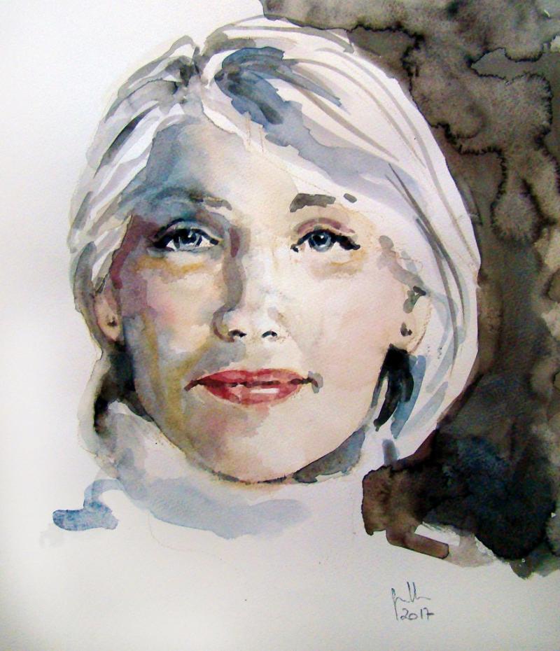 Porträt Aquarell