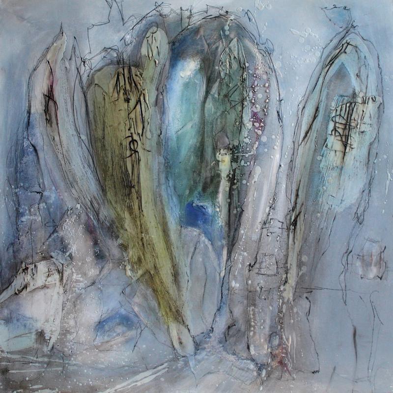Experiment Wachs auf Acryl