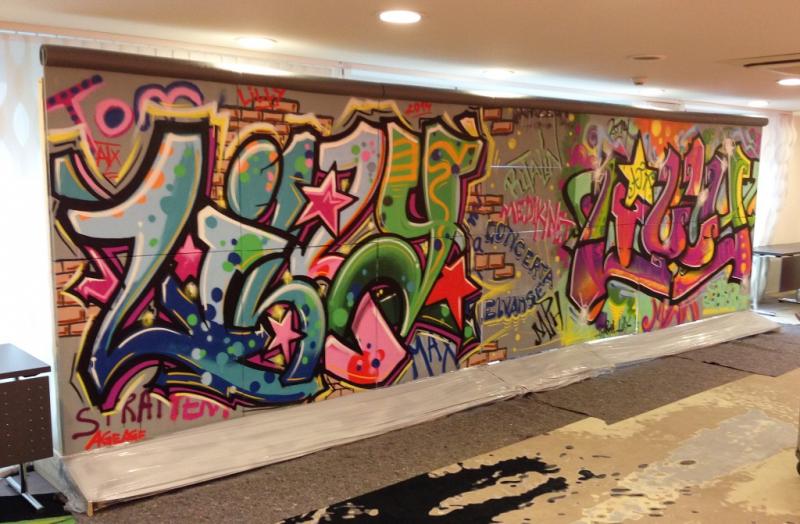 **Graffiti - Ein Hauch von Kunst-Rebellion