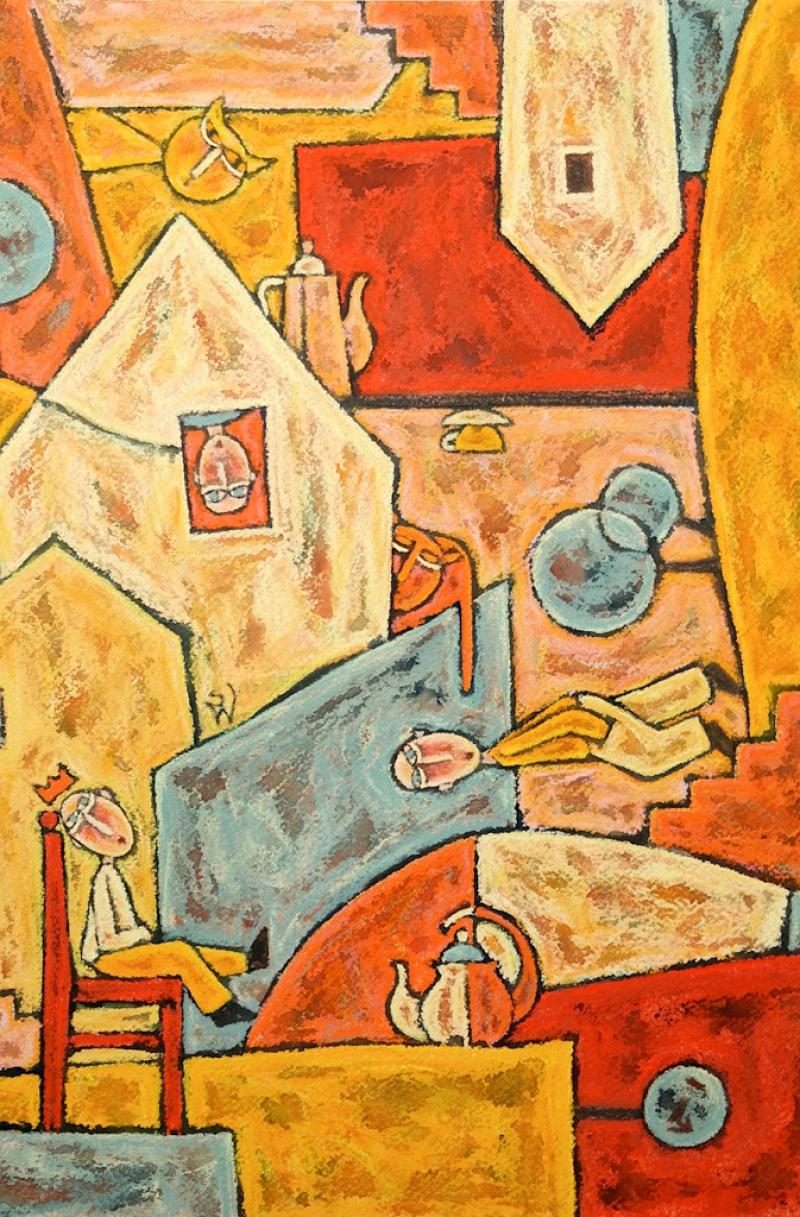 Farbe, Form und Fantasie - Mischtechnik mit Aquarell und Pastell